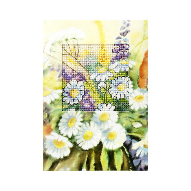 Cross Stitch Handmade Card SA6211