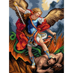 Tapestry canvas Archangel Micheal 30x40 SA3144