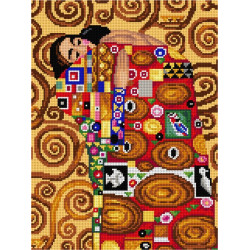Tapestry canvas Tree of Life ( fragment Pair, after Gustav Klimt)  30x40 SA3149