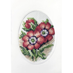 Cross Stitch Handmade Card SA6160