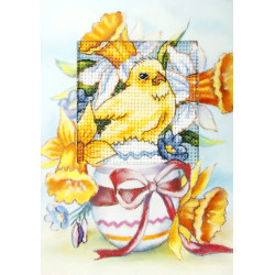 Cross Stitch Handmade Card SA6218