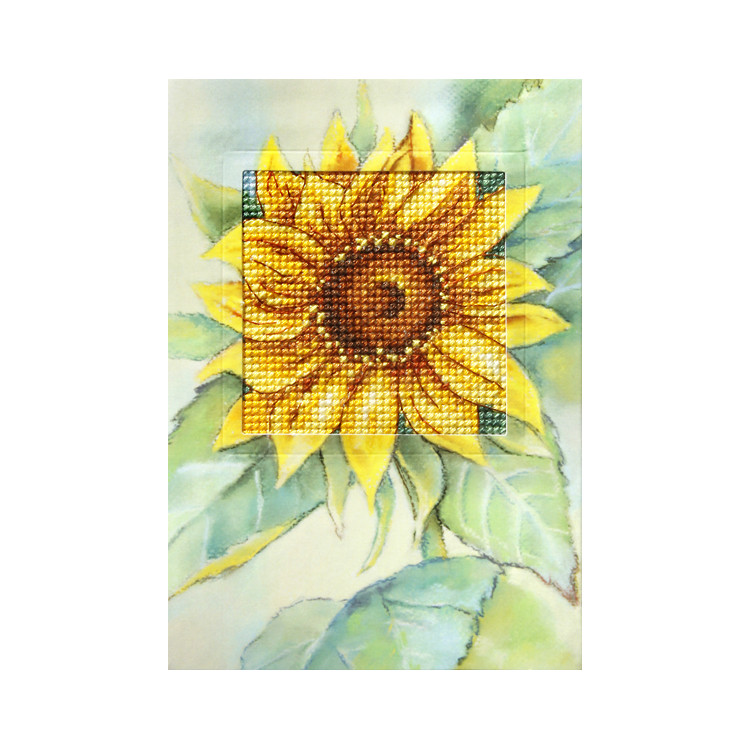 Cross Stitch Handmade Card SA6229