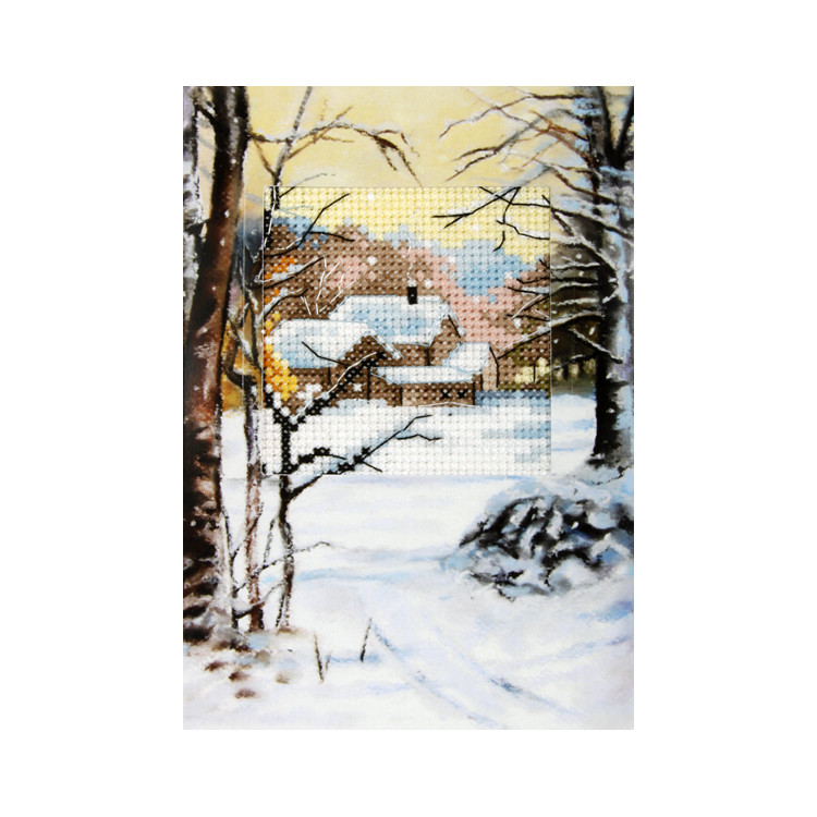 Cross Stitch Handmade Card SA6234