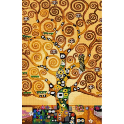 Gobeleno drobė Gyvybės medis (pagal Gustavą Klimtą) 45x70 SA3151