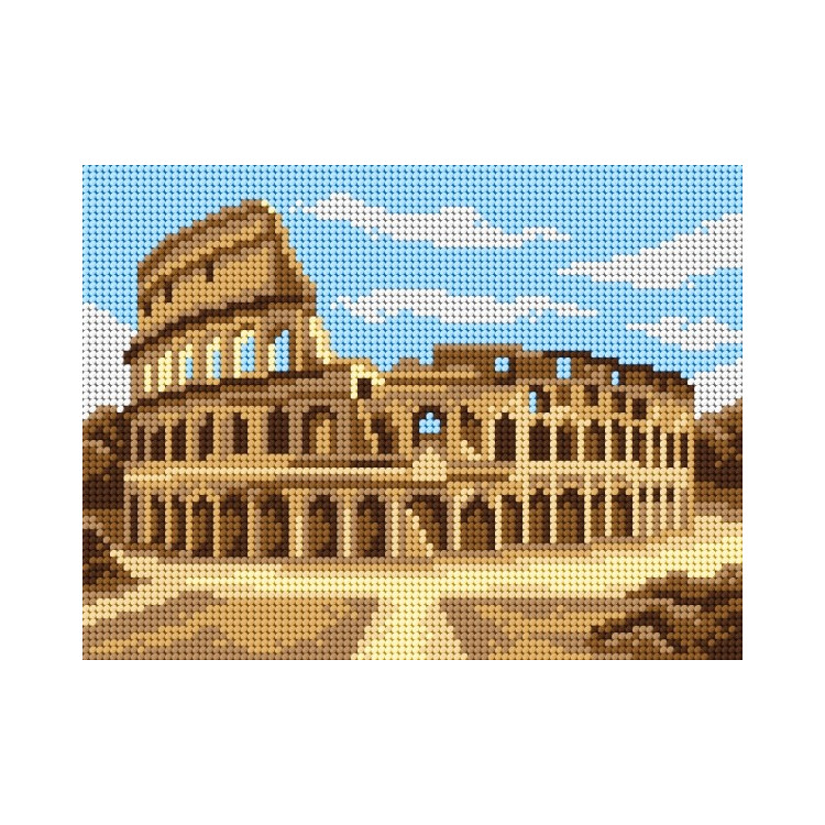 Gobelin Leinwand Kolosseum - Roma 18x24 SA3196