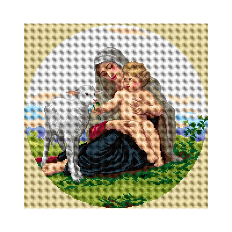 Gobeleno drobė 40x40 SA3302