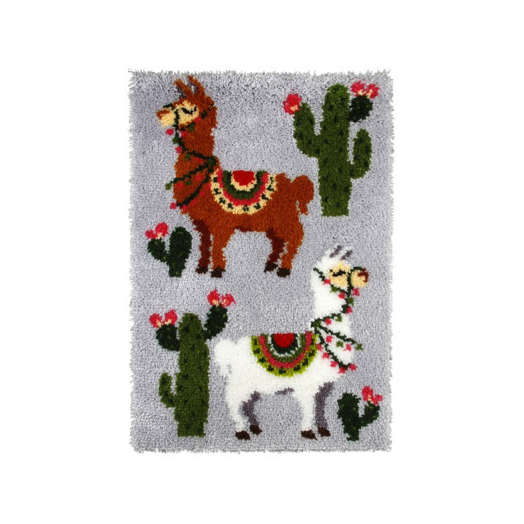 Latch-hook rug kit for embroidery 50 x 74,5 cm SA4103