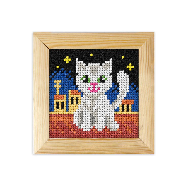 Half stitch / Needlepoint Cat SA6714