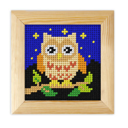 Half stitch / Needlepoint Owl  SA6716