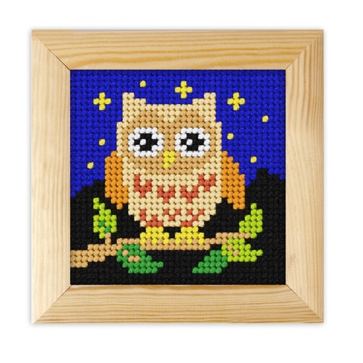 Half stitch / Needlepoint Owl  SA6716