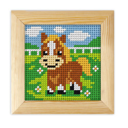 Half stitch / Needlepoint Horse SA6721