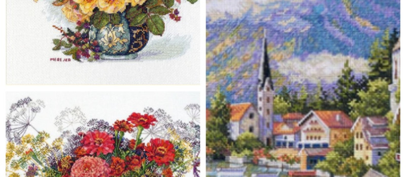 New cross-stitch designs by Merejka are in stock - March 2022