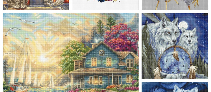 New cross-stitch designs by Luca S & Letistitch - May 2023