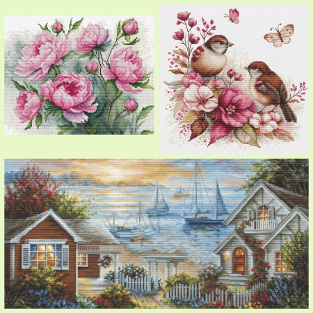 New cross-stitch designs by Luca S - June 2023