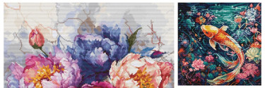 New cross stitch designs by Luca S - August 2023