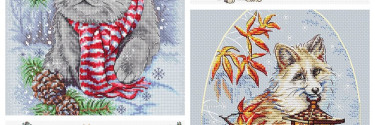 New cross stitch designs by Letistitch - October 2023