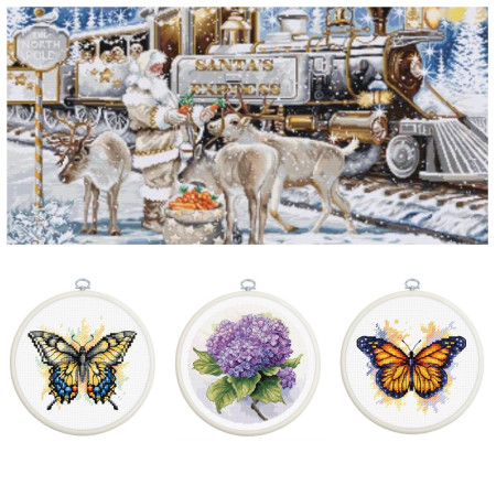 New cross-stitch designs by Luca S - October 2023