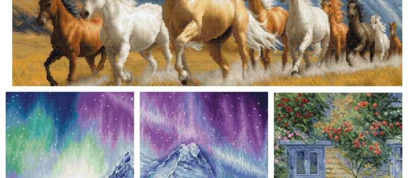 New cross stitch designs by Luca S - May 2024
