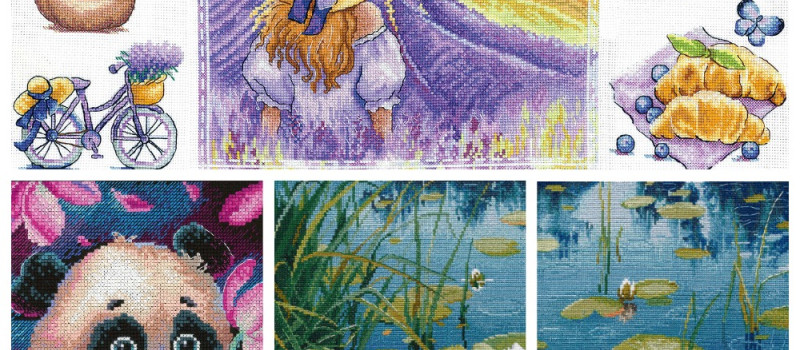 New cross stitch designs by MP Studia, Oven, Alisa, Andriana - July 2024