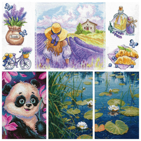 New cross stitch designs by MP Studia, Oven, Alisa, Andriana - July 2024