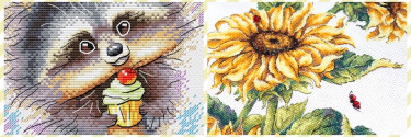 New cross-stitch kits by MP Studia are in stock - April 2022