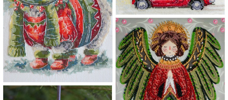 New cross stitch designs by Abris Art - October 2024