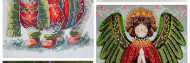 New cross stitch designs by Abris Art - October 2024