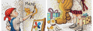 New cross-stitch designs by MP Studia are in stock - May 2022