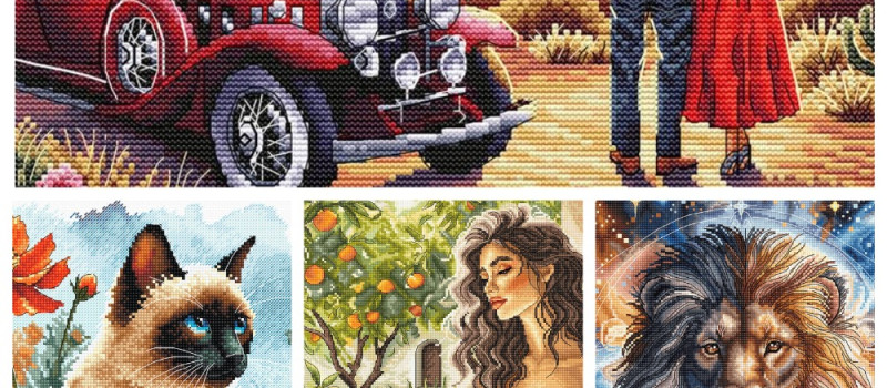 AVA cross stitch kits - new designs -  are already available for orders - October 2025