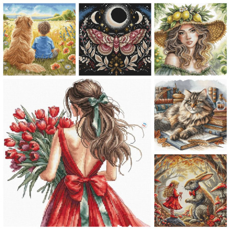 AVA cross stitch kits - new designs -  are already in stock - February 2026