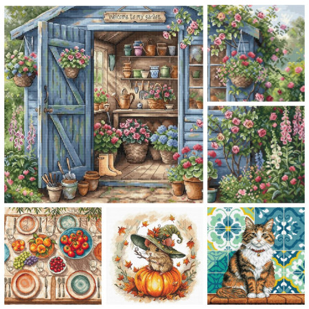 AVA cross stitch kits - new designs -  are already in stock - July 2026