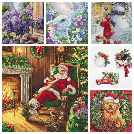New cross-stitch designs by Letistitch & Luca S -  December 2022