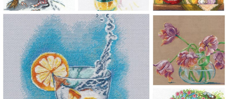 New cross stitch designs by Oven, Alisa & Andriana - January 2023